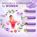 ZEBORA Probiotics for Women 100B CFUs Digestive & Gut Health, 90 Capsules