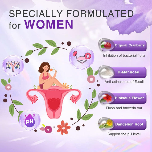 ZEBORA Probiotics for Women 100B CFUs Digestive & Gut Health, 90 Capsules