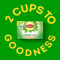 Lipton Decaffeinated Green Tea Bags, Unsweetened Teabags for Decaf Hot Tea or Decaf Iced Tea with Flavonoids, 40 Total Tea Bags 40 Count (Pack of 1)