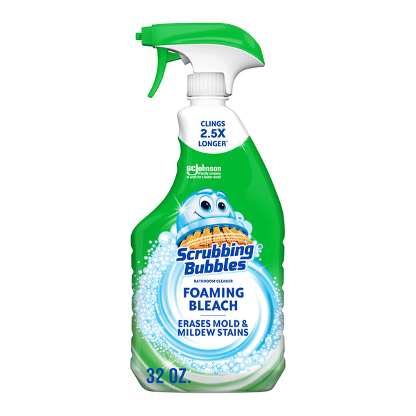 Scrubbing Bubbles Foaming Bleach Bathroom Cleaner, 32oz 32 Ounce (Pack of 1)