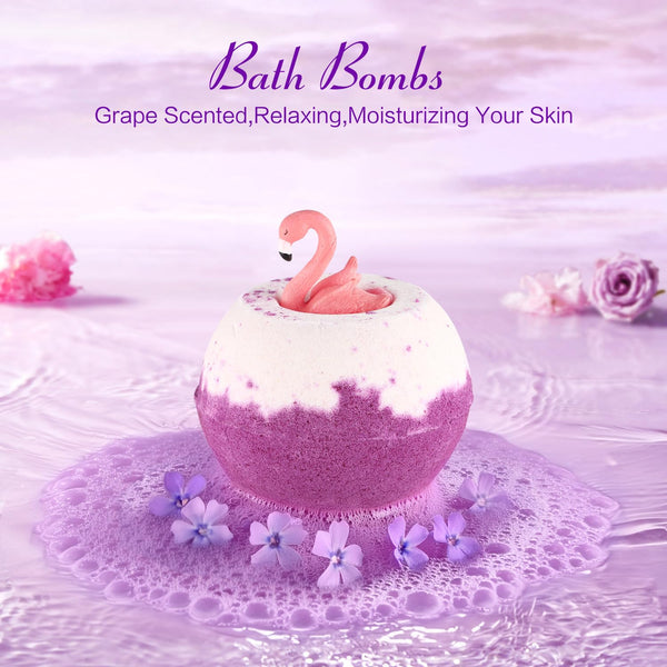 Birthday Gifts for Women Friendship, Aoen Unique Happy Birthday Gifts for Best Friends Women, Mom, Sister, Wife, Coworker, 7P Purple Self Care Spa
