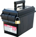 MTM AC50C-40 Ammo Can, 50-Caliber, Heavy-Duty Dual Latching System, Rugged Polypropylene Plastic, O-Ring Seal System, Water Resistant, Bulk Ammo