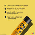 Matrix a Curl Can Dream Deep Cleansing Shampoo for Curly & Coily Hair, Clarifying Shampoo, Preserves Curl Pattern, Removes Build Up, Silicone-Free