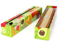 Chicwrap Veggies Refillable Plastic Wrap Dispenser - Includes 12" X 250' Roll Professional Grade Disposable Plastic Wrap - Reusable Dispenser