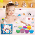 20 Pack Bath Bombs for Kids with Surprise Inside Bubble Bath Toys Organic Natural Bath Bombs Set Easter Basket Stuffers Birthday Christmas Gift