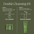 Farmacy Makeup Remover Cleansing Balm - Green Clean Waterproof Makeup Remover Balm + Oil Cleanser for Face - Gently Melts Make Up + SPF - Hydrates