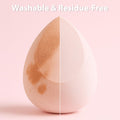 Makeup Sponge Set Foonbe Blender Sponges 7 Pcs for Liquid, Cream, and Powder, Latex Free, Multi Colored Beauty Sponges with 1 Mini Sponge, Vegan &