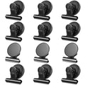 Grtard 12 Pack Magnetic Clips, Fridge Magnets Refrigerator Magnets, Strong Magnetic Clips Heavy Duty, Whiteboard Magnet Clip for Office Home