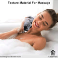 CASAVIDA Back Scrubber for Shower Nylon Bath Towel Washer Exfoliating Washcloth Rear Japanese Stretchable Strap Wash Cloth Body Exfoliation 2 Pack