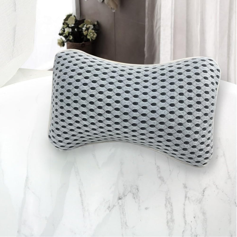 Upgraded Bath Pillows for Tub, Slip Resistant Waterproof Bath Pillows for Tub Neck and Back Support with 2 Strong Suction Cups, Relaxing Spa