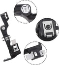 HECASA Pair Headlight Lamp Mounting Bracket Compatible with 2009-2020 Dodge Ram 1500 2500 3500 4500 5500 Pickup Truck Headlamp Bracket Driver &