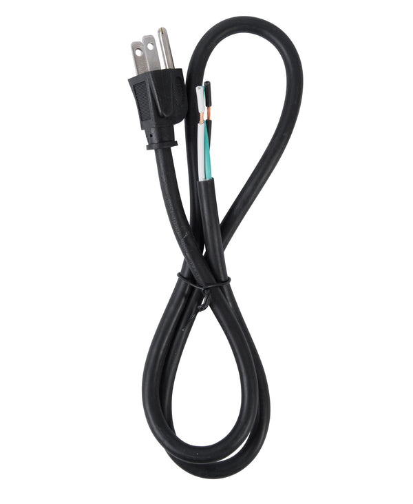 nVent Gardner Bender PS313163 3-Wire Appliance and Power Tool Cord, 3 ft, 16 AWG, 13A/125V AC, 1625W, Heavy Duty Replacement Power Cable, Grounded