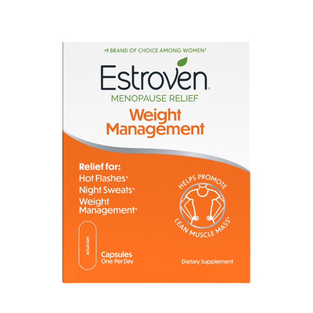 Estroven Weight Management for Menopause Relief - 30 Ct. - Clinically Proven Ing