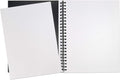 Ucreate Poly Cover Sketch Book, Heavyweight, 6" X 9", Black, 75 Sheets
