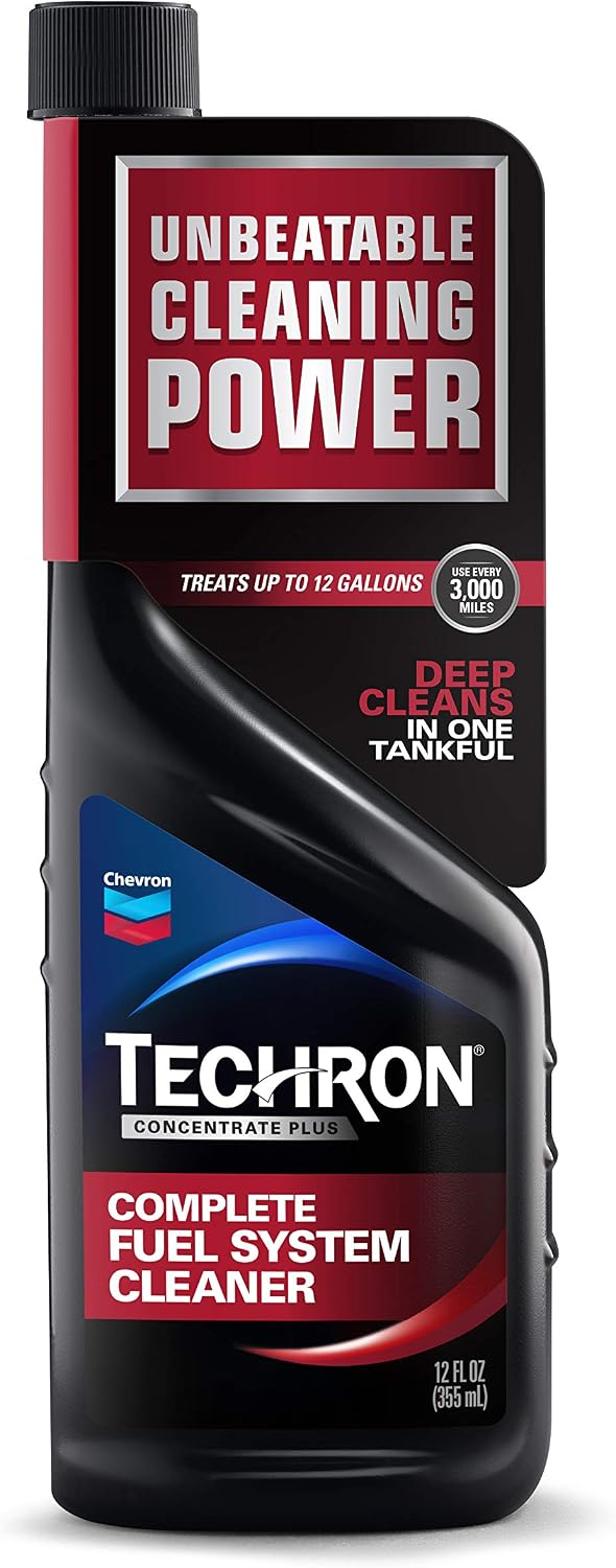 Chevron 67740-CASE Techron Concentrate Plus Fuel System Cleaner - 12 oz. (Pack of 6) 12 Fl Oz (Pack of 6) 12 oz.