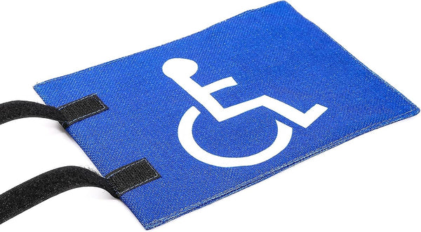 Disable Golf Cart Flag with Straps,Easy to Install Handicap Flags for Golf Cart,Unisex Handicap Flag Golf Cart Flag Holder,Golf cart Mount for