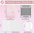 AASLOB 100 Envelopes Money Saving Challenge, 100 Envelope Challenge Binder, Easy and Fun Way to Save $5,050, Savings Challenges Budget Book Binder