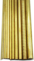 K&S 3405 round Brass Rod Assortment, 11 Pieces, Made in the USA
