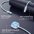 4 in 2 Travel Multi Charging Cable for Apple Watch Charger (6FT/1.8M), Universal Chargers for All Devices Travel Essentials Compatible with Apple