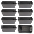 Oneida 8 Pack Mini Loaf Pans for Baking Bread Non Stick Small Banana Bread Tins 6"" x 3"" x 2"" Inches Nonstick Carbon Steel Mini Meatloaf Pan for