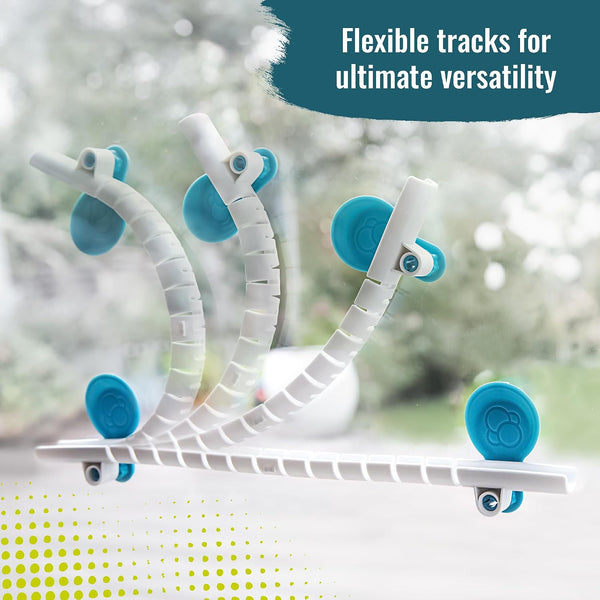 Gecko Run Marble Run Starter Set by Thames & Kosmos, Toy of the Year Winner - 63 Piece Vertical Marble Run, Flexible Tracks | Fast, No-Mess Setup,