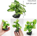Smoothedo-Pets Fish Tank Decorations Aquarium Decoration Ornaments Accessories Betta Fish Hides Cave Rest Soft Leaf (Mix-Leaf-Set-C)