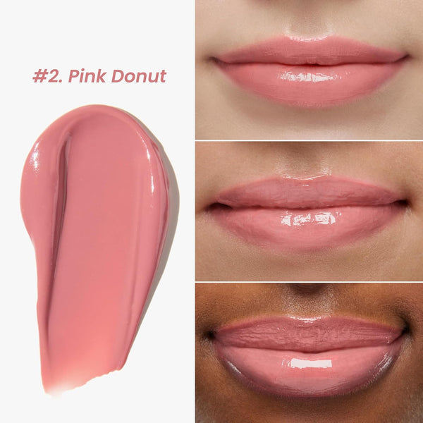 CNP Propolis Jelly Tinted Lipcerin™ - 02 Pink Donut, Hydrating Lip Balm & Gloss with Manuka Honey + Hyaluronic Acid, Stocking Stuffers, Gifts for