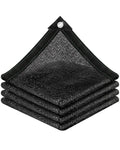 vensovo 50% Black Shade Cloth, 6 x 12 ft HDPE Sunblock Mesh | Medium shade for plants, patios and greenhouses, helping reduce direct sunlight