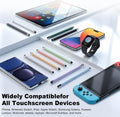 Stylus(10-Pack),Stylus Pen for Touchscreen iPad.2-in-1 Universal Stylus | High Sensitivity,Rubber Tip,Metal barrel,,No Charging,Compatible with