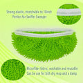 Reusable Microfiber Mop Pads Washable Wet Pads Compatible with Swiffer Sweeper Refills Pads for Wet & Dry Sweeping Cloths Mop Head Replacement for