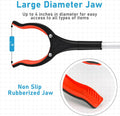 Grabber Reacher Tool, 32" Foldable, Orange, 2Pack | Lightweight, Extra Long, Mobility Aid, Trash Pick Up, Arm Extension Orange3