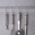 40 Pack S Hooks - Stainless Steel Heavy Duty S Hooks for Hanging pots, Pans, Plants, Coffee Mugs, Towels in Kitchen and Bathroom, Coat, Bag, Work