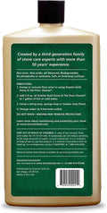 Granite Gold Stone and Tile Floor Cleaner - No-Rinse Deep Cleaning Granite, Marble, Travertine, Ceramic Solution - 32 Ounces (Packaging May Vary)