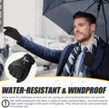 Pixel Panda Winter Gloves for Men Women Warm Touchscreen Gloves for Cold Weather Thin Water-Resistant Windproof Non-Slip Gloves for Cycling,