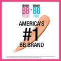 Maybelline Dream Fresh Skin Hydrating BB Cream, 8-In-1 Skin Perfecting Beauty Balm with Broad Spectrum SPF 30, Sheer Tint Coverage, Oil-Free,