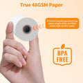 2 1/4'' x 50' Thermal Receipt Paper 50 Rolls, 2.25x50ft Receipt Roll Cash Register Paper - For Credit Card Machine POS Terminal Clover Mini