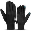 Ihuan Lightweight Winter Running Gloves for Women Men, Sensitive Touch Screen Fingers for Cold Weather, Thermal Material for Working and Outdoor