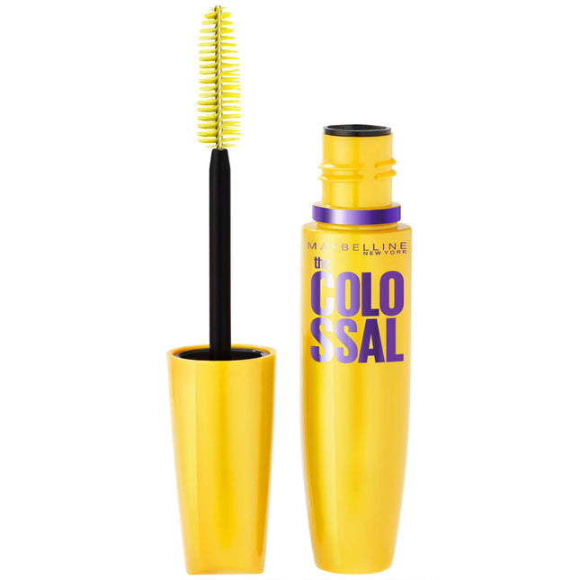 Maybelline Volum' Express Colossal Washable Mascara Makeup, Classic Black Mascar