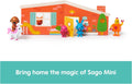 Sago Mini, Figurine Pack with 6 Toy Figures and Folding Playhouse, Kids Toys for Boys & Girls Ages 3 and Up