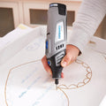Dremel 107 Rotary Tool Accessory Engraving Bit- Perfect for Wood, Plastic, Linoleum, and Soft Metal Cutter, 1/8" Shank 2-Piece 3/32" Ball