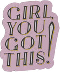 Funny Magnets for Magnetic Dry Erase Board, Mini Fridge, Home Office Decor Dorm Refrigerator Locker Accessories and Decorations, Girl, You Got