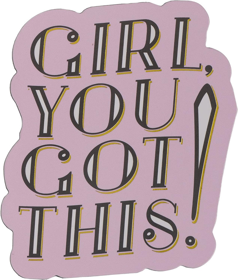 Funny Magnets for Magnetic Dry Erase Board, Mini Fridge, Home Office Decor Dorm Refrigerator Locker Accessories and Decorations, Girl, You Got
