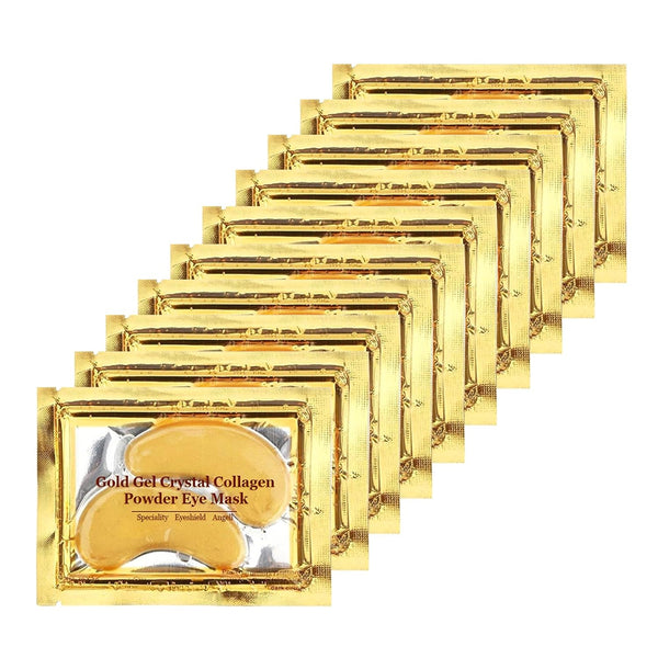 Adofect 30 Paris under Eye Patches 24K Gold under Eye Mask for Puffy Eyes and Dark Circles Treatments, under Eye Bags Treatment Collagen Gel Pads