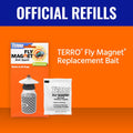 TERRO Fly Magnet Trap, Reusable Poison-Free Outdoor Fly Catcher with Bait | Kills House Flies, Barn Flies & Bottle Flies, Easy to Use Outdoor Fly