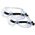 Honmein 2-Pack Safety Goggles, Anti-Fog Lab Goggles | Over Glasses Safety Glasses for Chemistry Lab, Mowing, Woodworking, Painting, Construction,