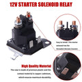 Gashwer 12V Starter Solenoid Relay Riding Lawn Mower Compatible with Cub Cadet XT1 XT2 Enduro RZT LT1 ZT1 ZT2 MTD Troy-Bilt Craftsman Yard Man