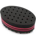 Small Holes Hair Sponge for Twists and Dreads Barber Afro Wave Nappy Sponge Brush for Curls Women Men Natural Hair 1 Pcs Twist