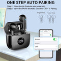 Wireless Earbuds, 2025 Bluetooth Headphones 5.4 HiFi Stereo, in-Ear Ear buds with 4 ENC Noise Cancelling Mics, 40H Playtime Sport Ear Buds with