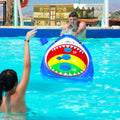 Kids Fun Pool Toys,Inflatable Shark Cornhole Board Floating Water Game Outdoor Swim Play for Adults Family,Cool Summer Party Gift for 6 7 8 9 10