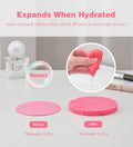 METUUTER 50 PCS Compressed Facial Sponges for Estheticians- 100% Natural Cellulose Face Sponge Professional Cosmetic Spa Sponges for Face